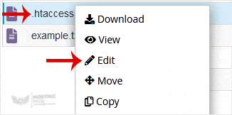 Bearbeiten der (Dot)htaccess-Datei im cPanel-Dateimanager - 2026